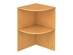 Секция шкафа модульного верхняя 2-ярусная угловая