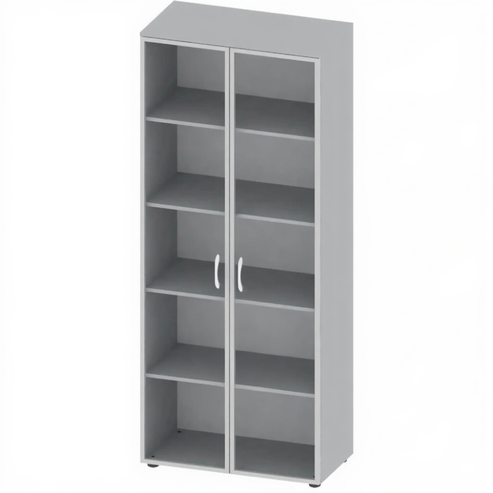 Шкаф канцелярский со стеклянными дверьми ОФ-СТ-97