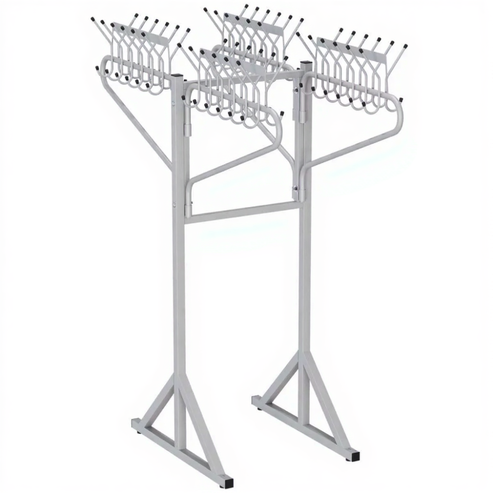 Вешалка напольная поворотная 2СТ (48 крючков)