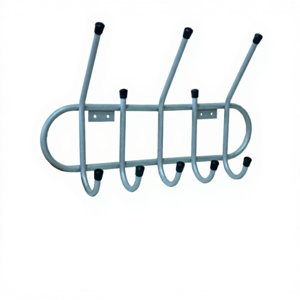 Вешалка настенная металлическая 5 крючков