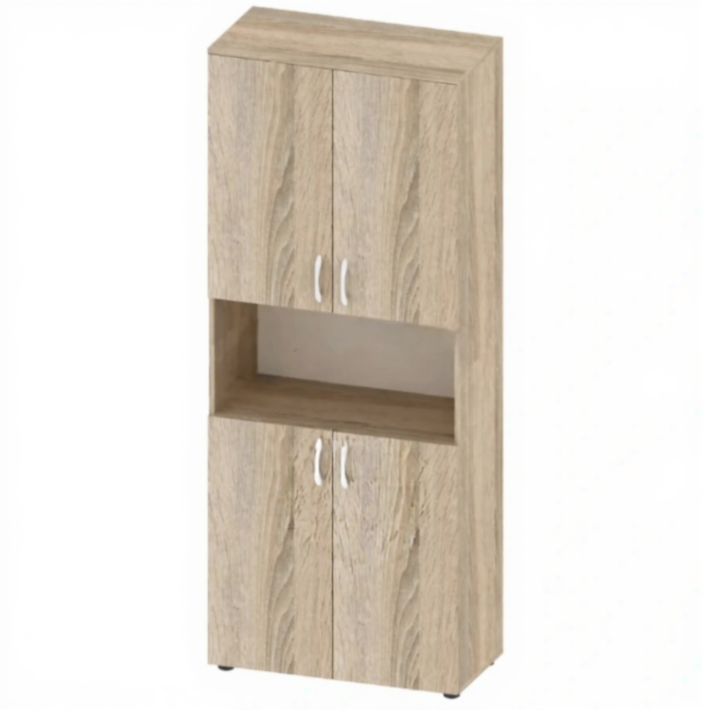 Шкаф для учебных пособий (2 секции + полка) ОФ-СТ-249-1