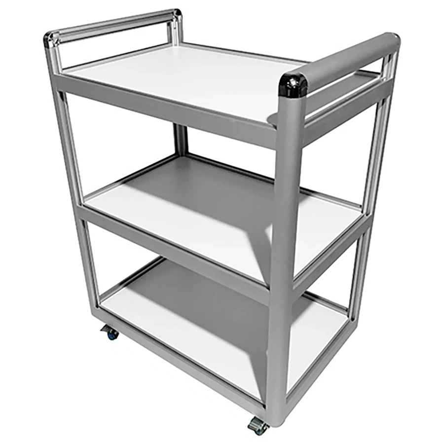 Столик лабораторный подкатной MED 14.001al (белый)