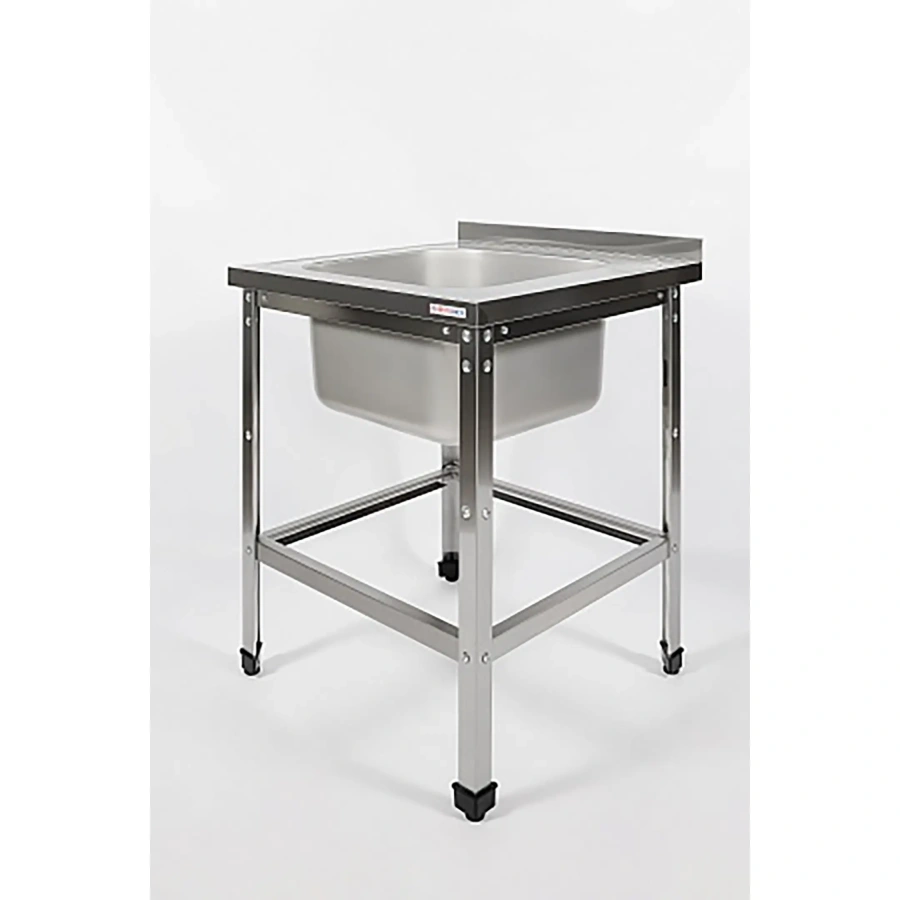 Ванна моечная односекционная цельнотянутая с бортом ВМЦ-1/6/7-БО-ЭН