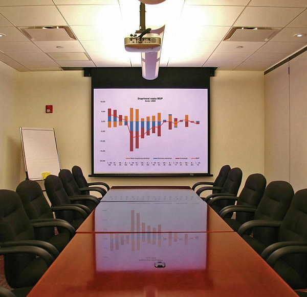 Экран ALR для УКФ на раме Hisense DLT150-B