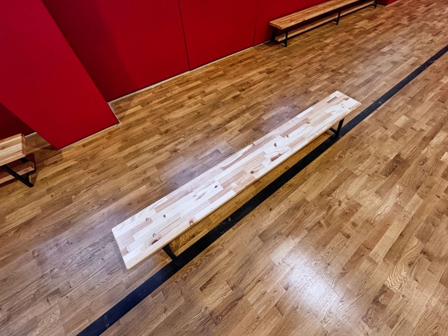 Скамейка гимнастическая "Стандарт" 2500х240х280мм СТП-65