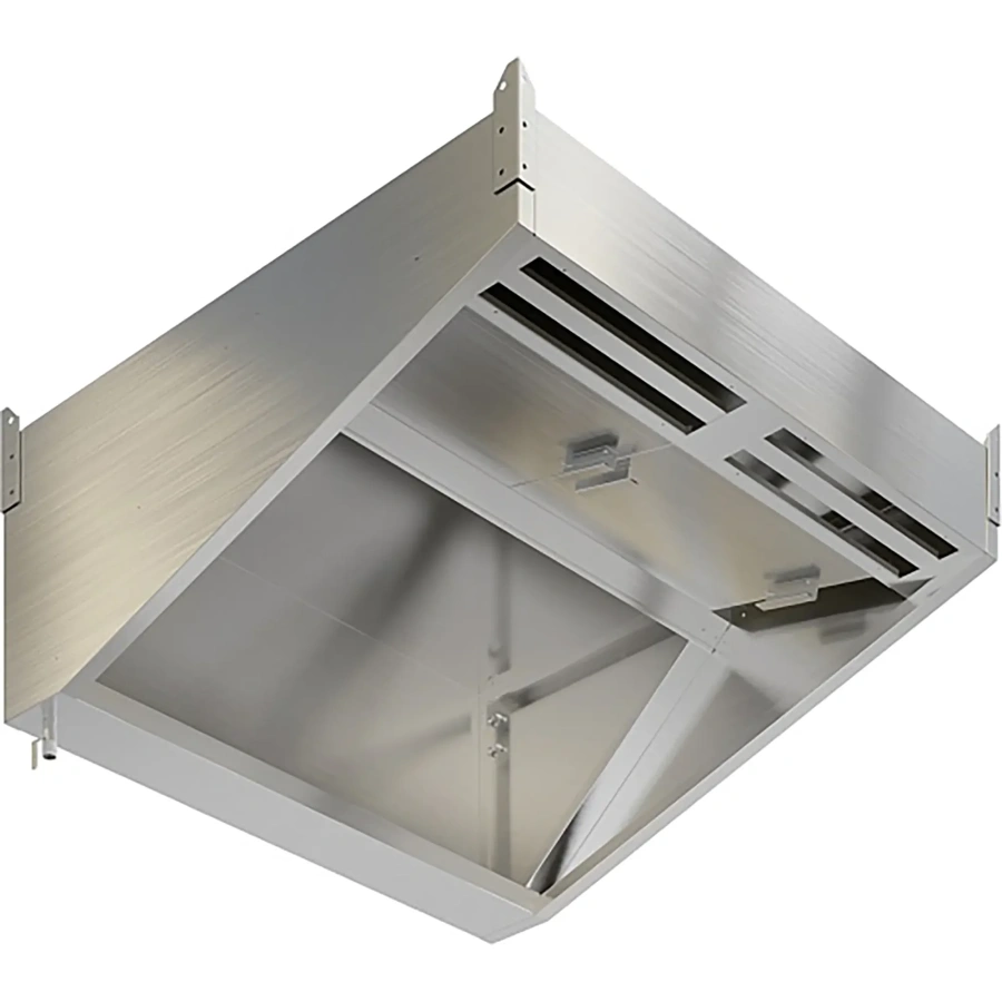 Зонт приточно-вытяжной пристенный ЗПВПУП-18/14 с подсветкой