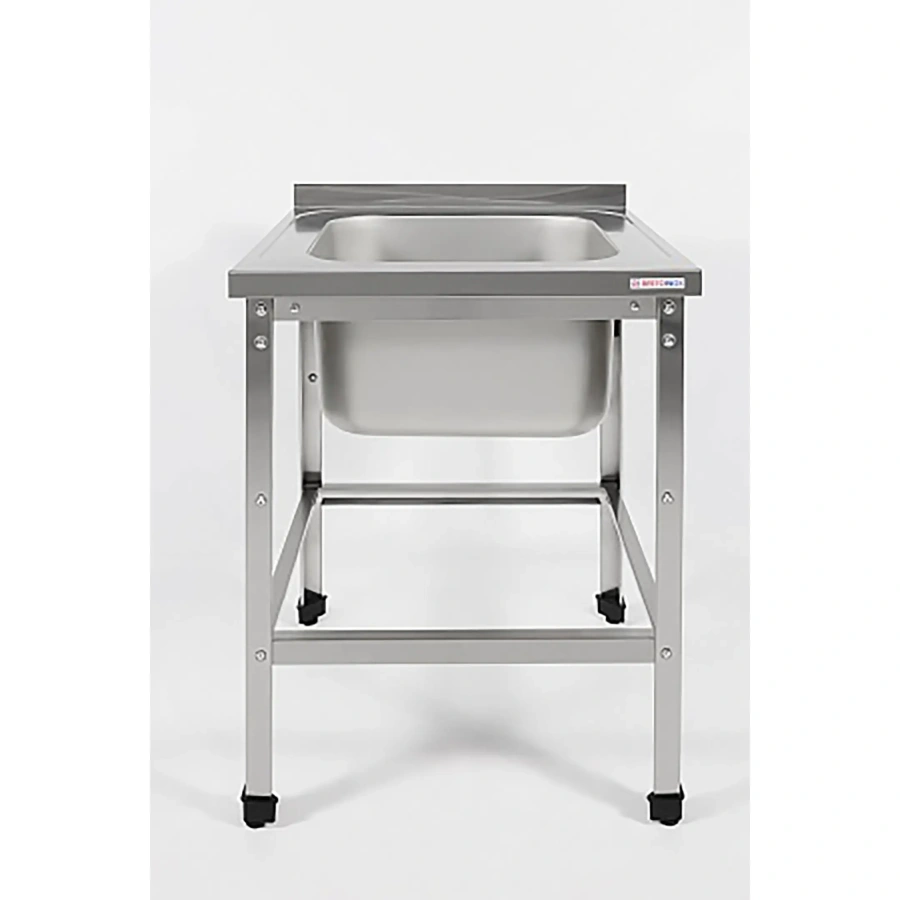 Ванна моечная односекционная цельнотянутая с бортом ВМЦ-1/6/7-БО-ЭН