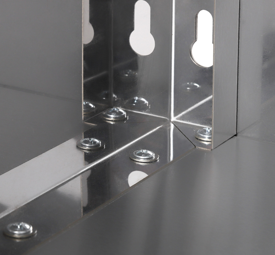 Полка-шкаф настенная Luxstahl ПНШО-900 открытая