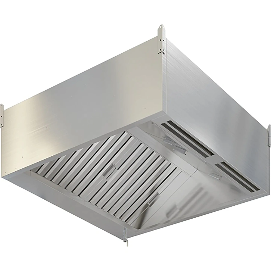 Зонт приточно-вытяжной пристенный ЗПВПКП-23/12 с подсветкой