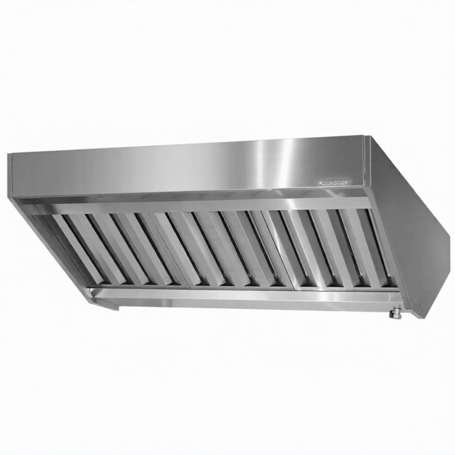 Зонт вытяжной полуоткрытый ЗВПб 400х1500х1600 «Base» островной