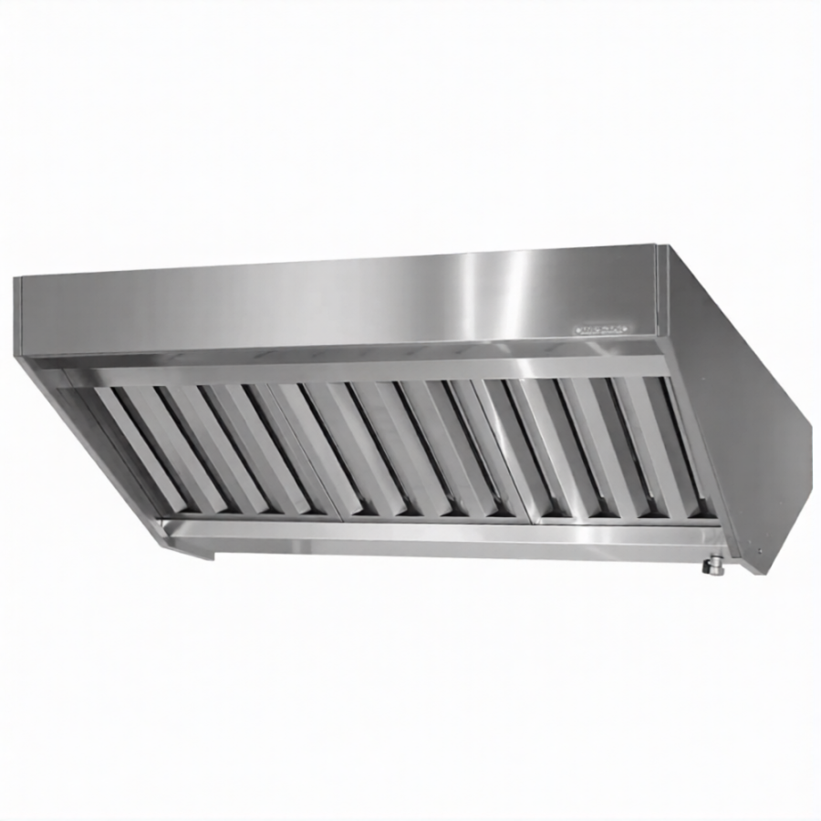 Зонт вытяжной полуоткрытый ЗВПб 400х1500х1600 «Base» островной