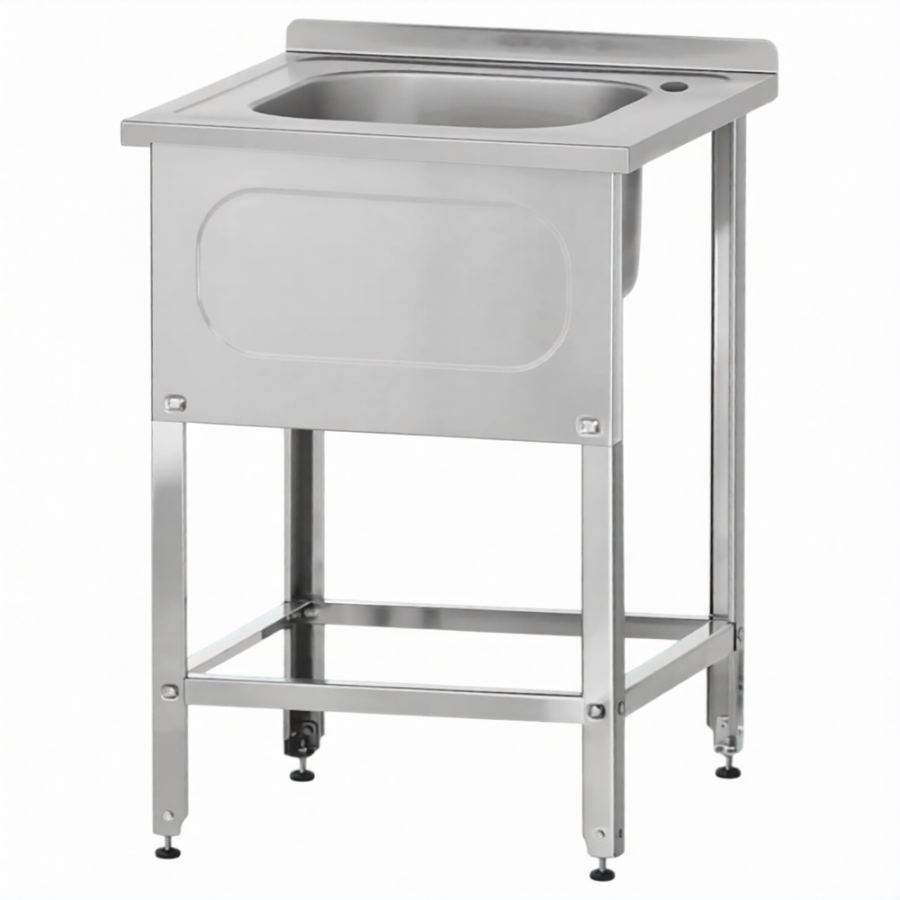 Ванна ВМЦн 860х600х700  1 м/о, борт, отв. д/смесит., экран (ножка угловая)