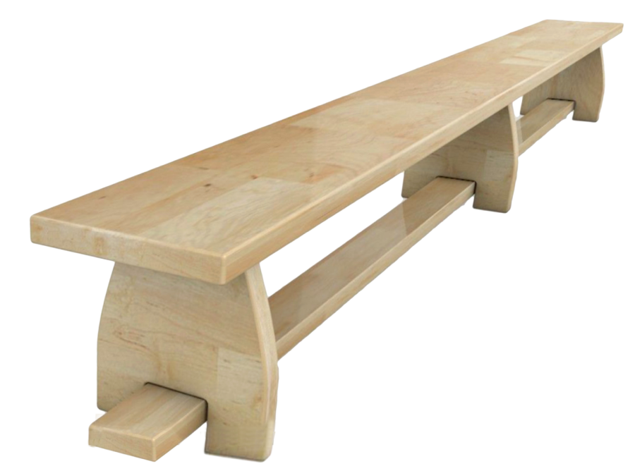 Скамейка гимнастическая "Стандарт" 3500х240х300мм СТП-61