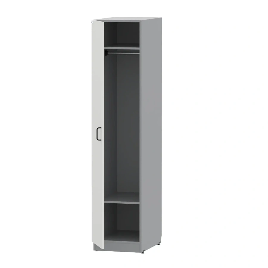 Шкаф-колонка для одежды GRAY LITE 1