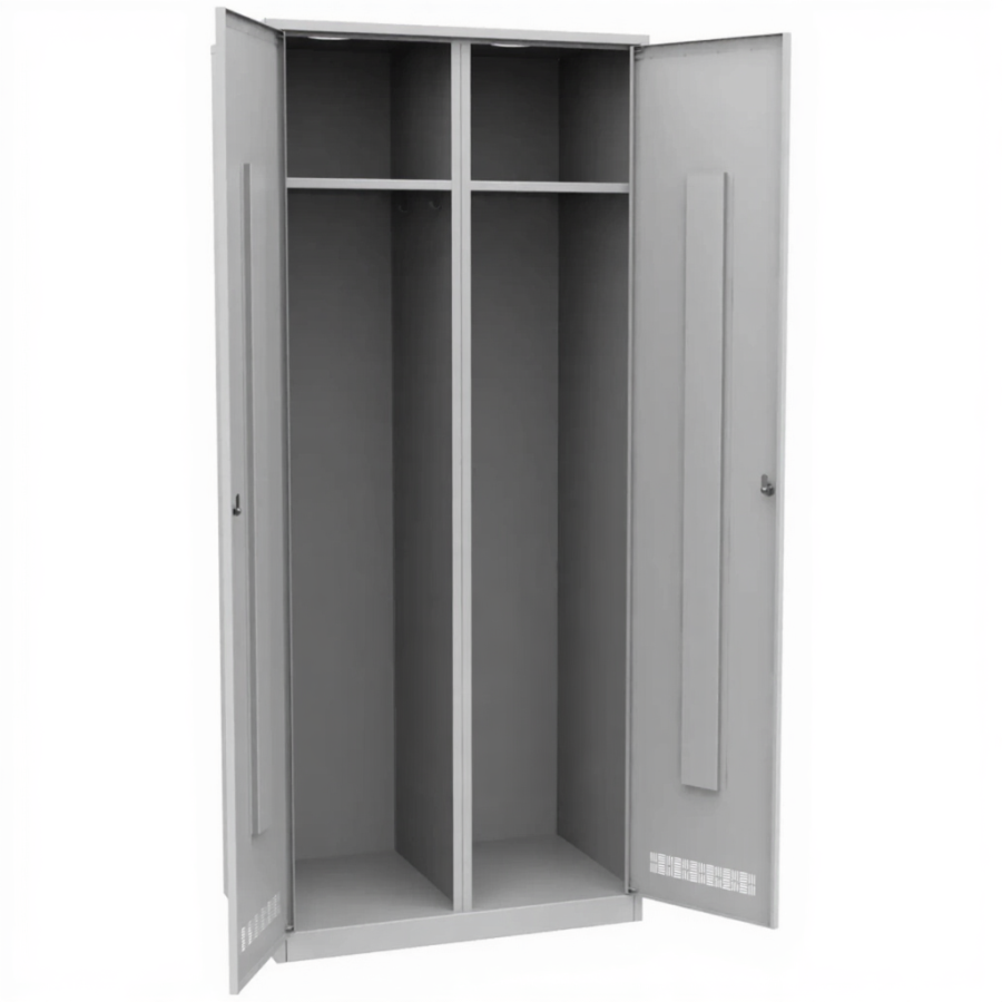 Шкаф для одежды металлический ШРВ-ДВ-800